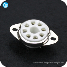 high temperature steatite ceramic tube socket porcelain insulator